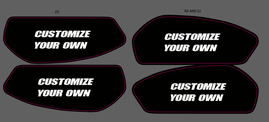 Super 73 Battery Decals